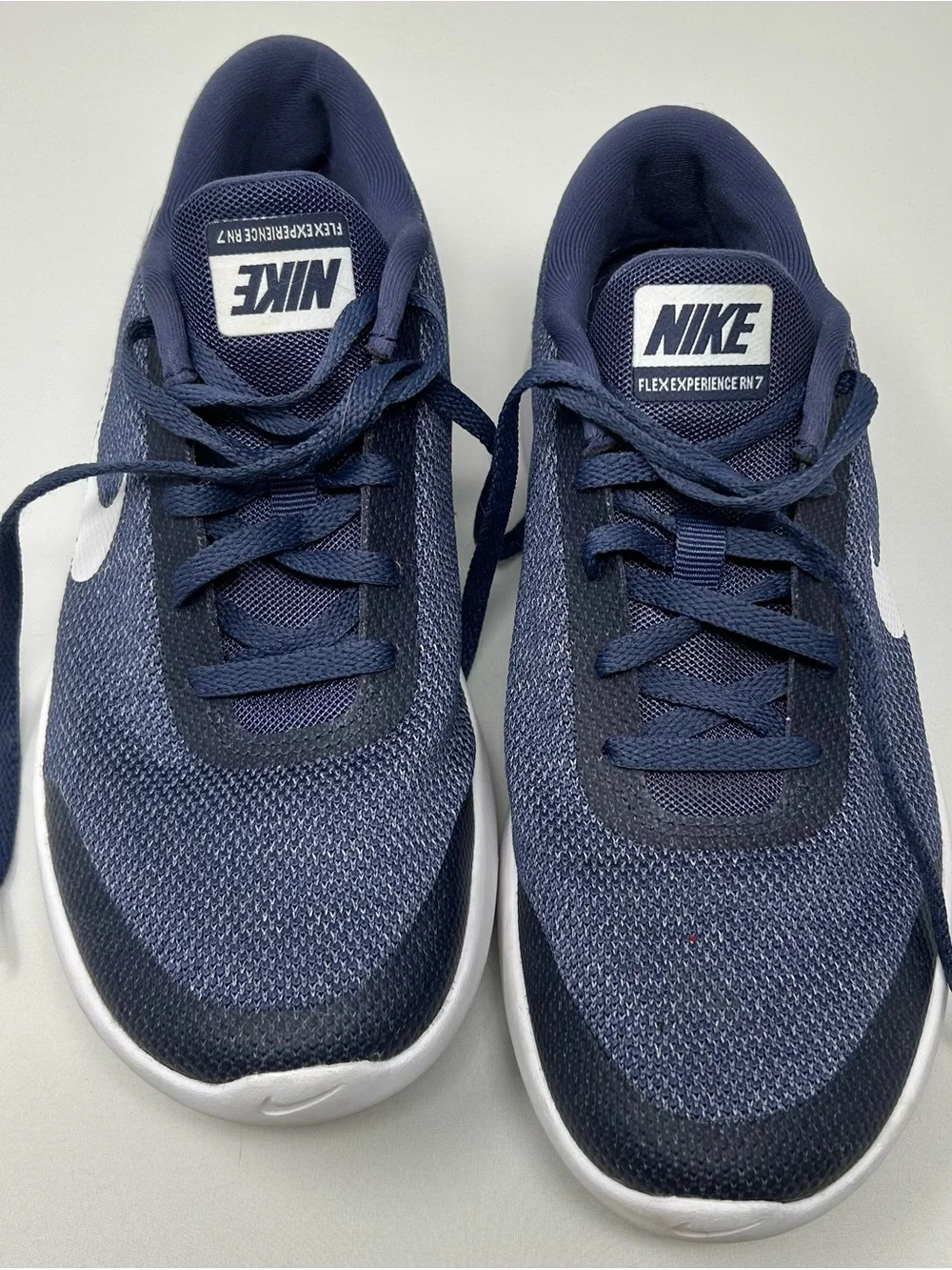Nike Flex Experience RN 7 Navy Blue 908985-402 Mens Kids Size 6